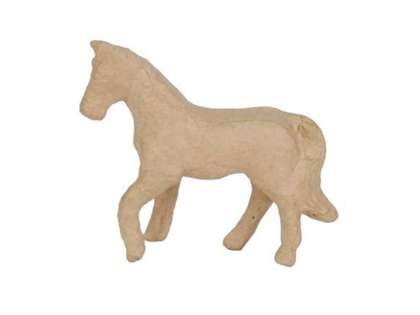 Pappmache Decopatch Pappmaché-Figur Pferd, Grösse XS