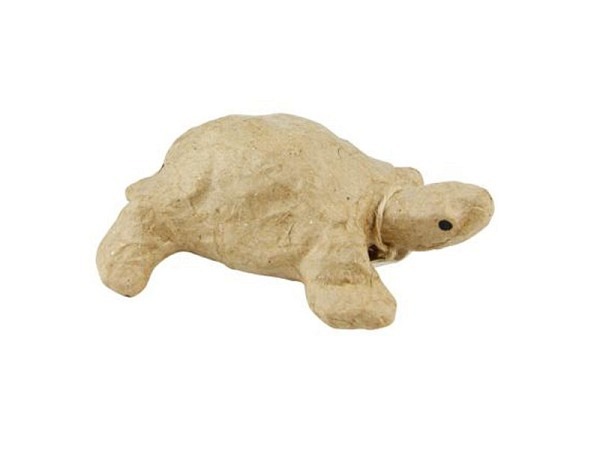 Pappmache Decopatch Pappmaché-Figur Schildkröte, Grösse XS