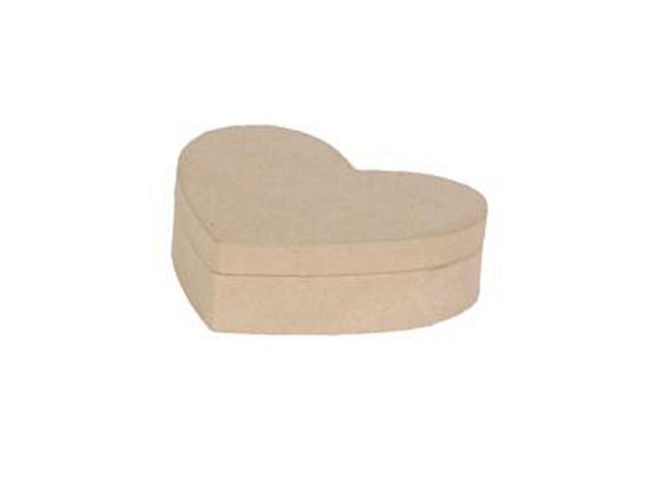 Pappmache Decopatch Pappmaché-Box Herz, Grösse XS