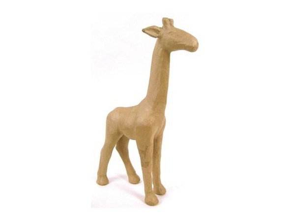 Pappmache Decopatch Pappmaché-Figur Giraffe Grösse L
