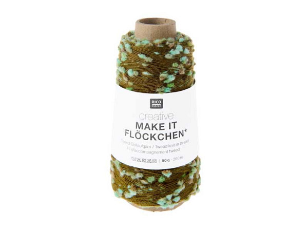 Faden Rico Design Garn make it Flöckchen aqua
