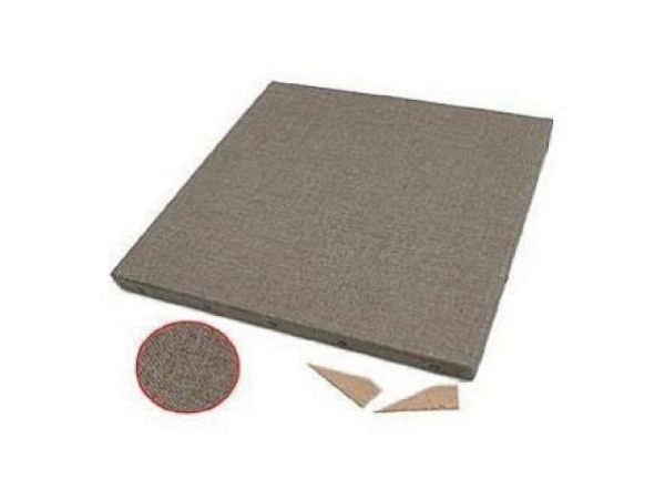 Keilrahmen Berge Plus Leinen natur 2cm breit 40x40cm