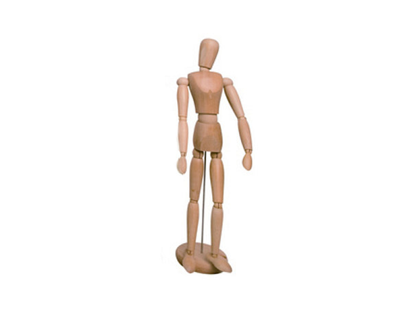 Gliederpuppe Kreul Holz unlackiert 31cm