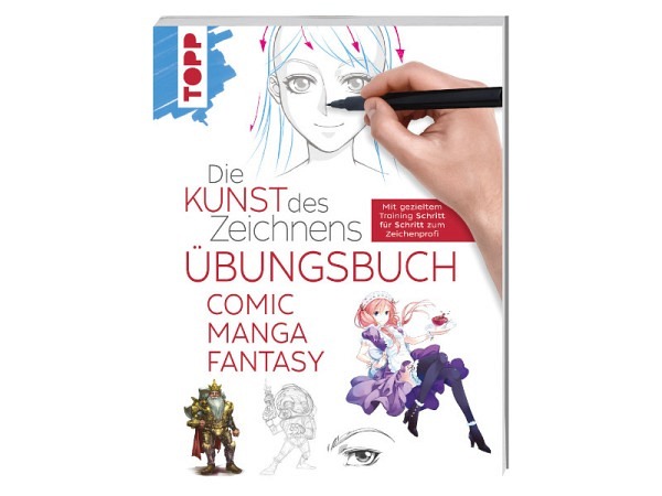 Buch Die Kunst des Zeichens-Comic Manga Fantasy Übungsbuch