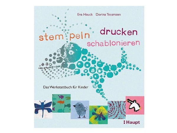 Buch stempeln, drucken, schablonier 