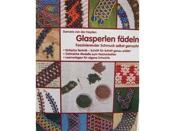 Buch Glasperlen fädeln