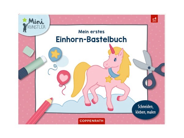 Buch Verbastelbuch Mein erstes Einhorn-Bastelbuch