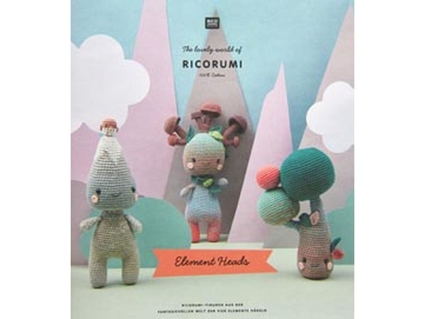 Buch The lovely world of Ricorumi Element Heads