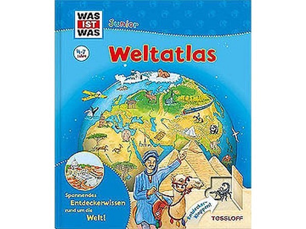 Buch WAS IST WAS Junior, Weltatlas für Kinder
