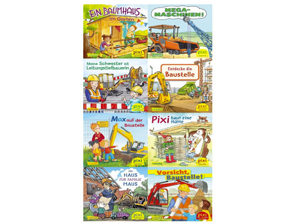 Buch Pixi Serie 311 Pixi auf der Baustelle