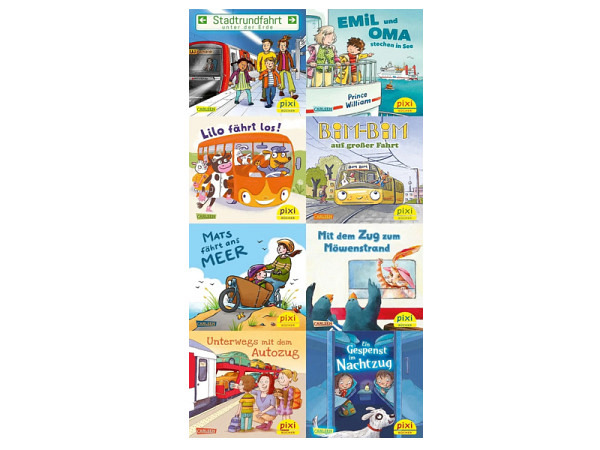 Buch Pixi Serie 307 Pixi unterwegs mit Bus und Bahn