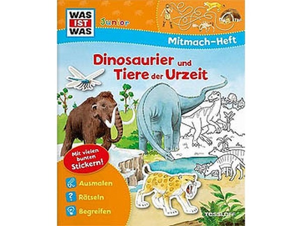 Ausmalbuch WAS IST WAS Junior, Mitmach-Heft Unsere Erde
