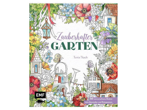 Ausmalbuch Zauberhafter Garten