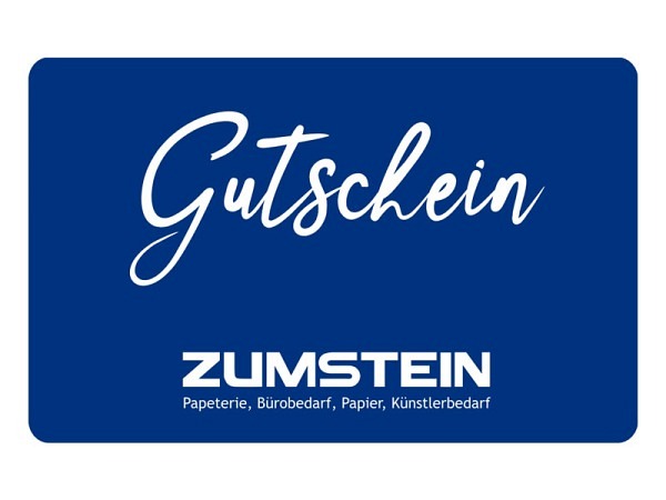 Gutschein Zumstein. Betrag frei wählbar
