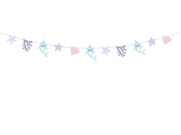 Girlande PartyDeco Narwal