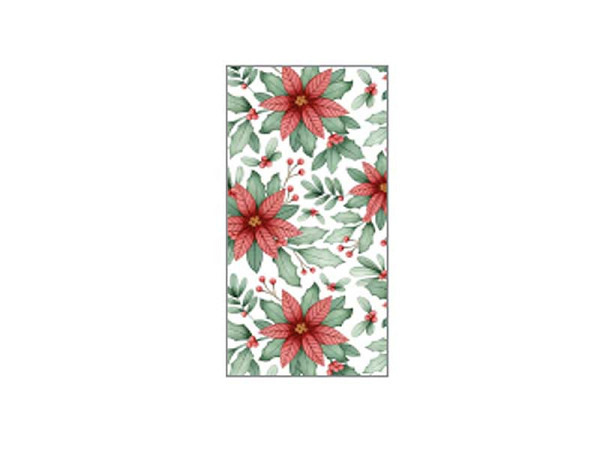 Taschentuch Velumis Weihnachtsblumen
