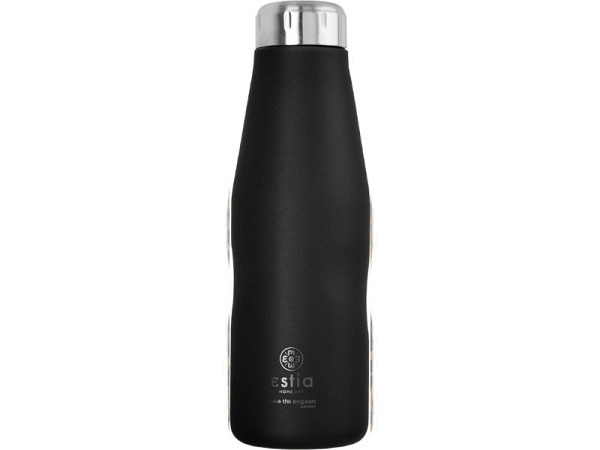 Trinkflasche Estia Edelstahl Midnight Black