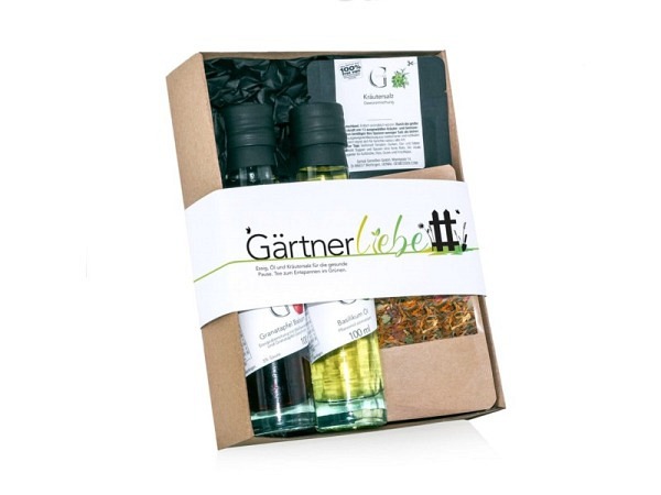 Geschenkkorb Genial Geniessen Hobby Set Gärtnerliebe im Geschenkkarton