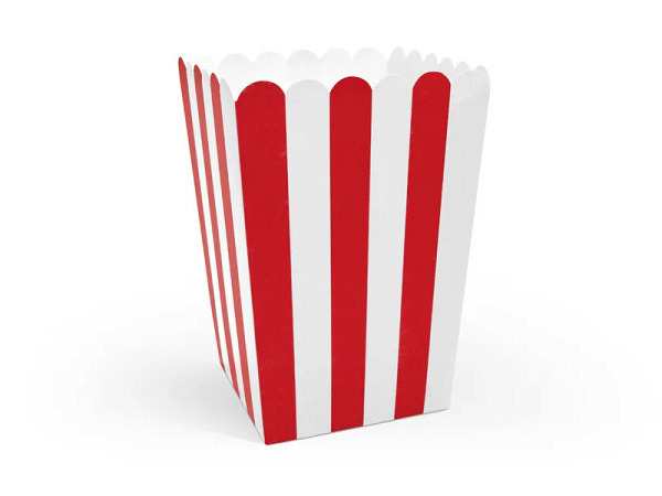 Teller PartyDeco Popcornboxen 6Stk.