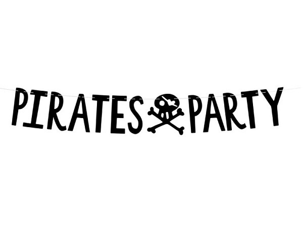 Girlande PartyDeco Piraten