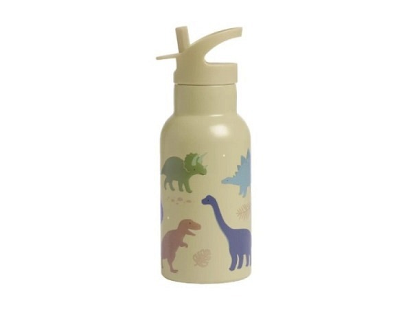 Trinkflasche ALLC dinosaurs beige 1Liter