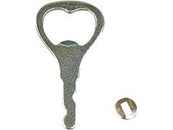 Flaschenöffner 7cm roh zum