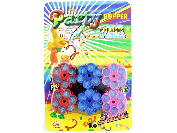 Konfettimunition für Konfettipistole Party Popper