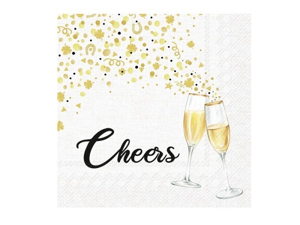 Servietten Ihr Cocktail Cheers to you 20Stk. 25x25cm