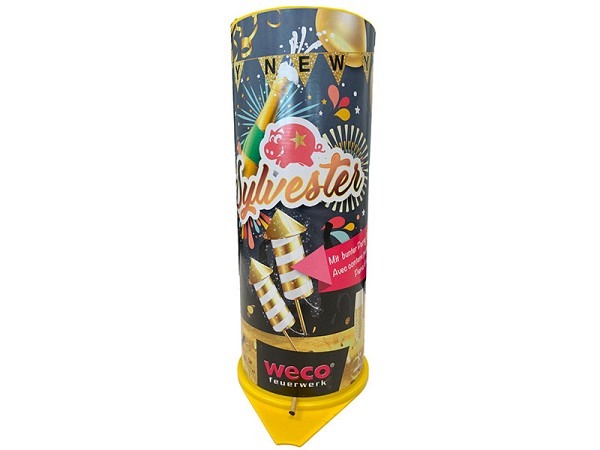 Tischbombe Weco Silvester