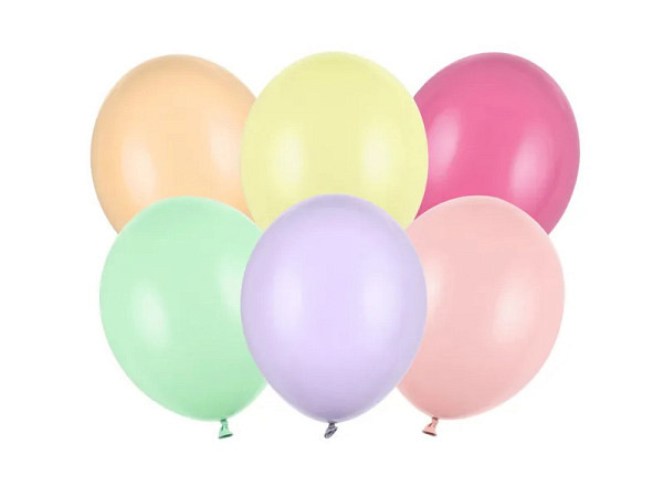 Ballone PartyDeco Pastel Mix Set 10Stk.