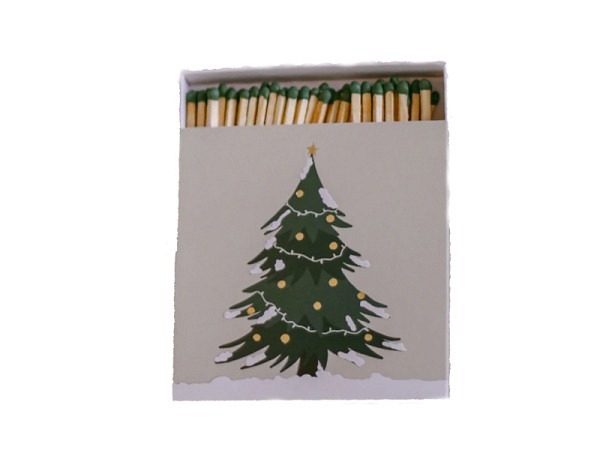 Streichholzschachtel Eulenschnitt Weihnachten ist wenn