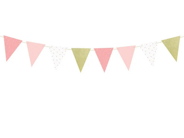 Girlande PartyDeco Flaggen 1st Birthday