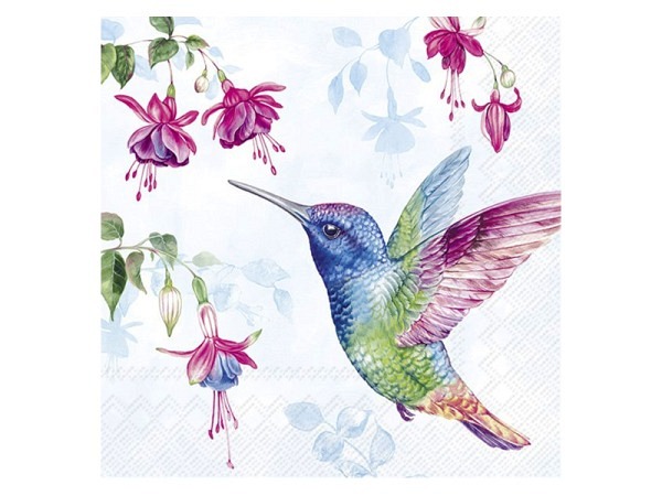 Servietten Ihr Cocktail hummingbird