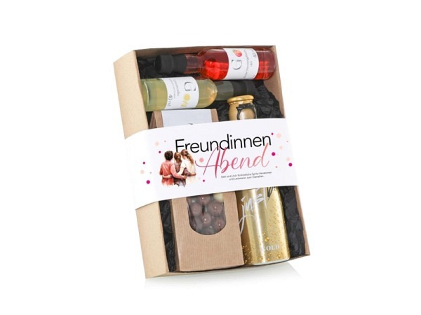 Geschenkkorb Genial Geniessen Freundinnen Abend Geschenkset S