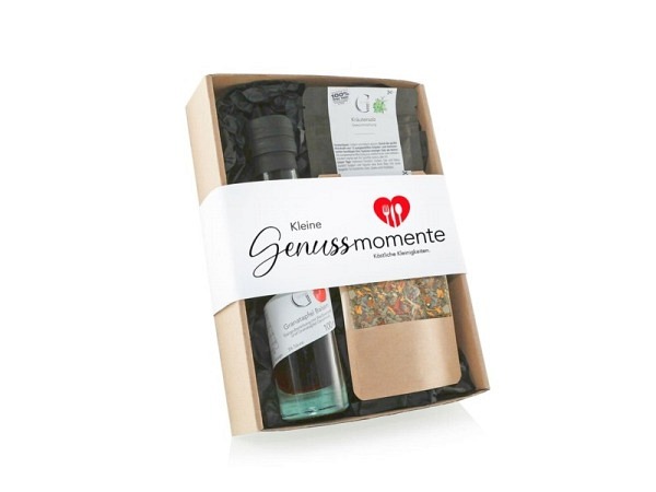 Geschenkkorb Genial Geniessen Kleine Genussmomente Geschenkset im Geschenkkarton