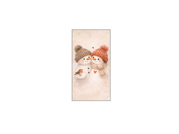 Taschentuch Velumis Schneemann liebe