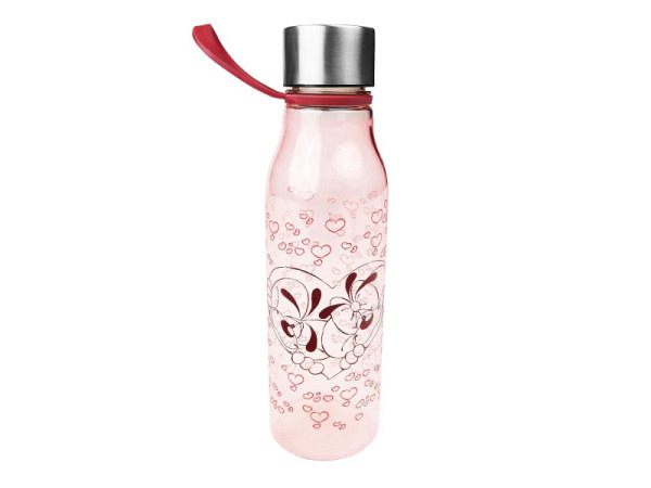Trinkflasche Diddl Tritan rot