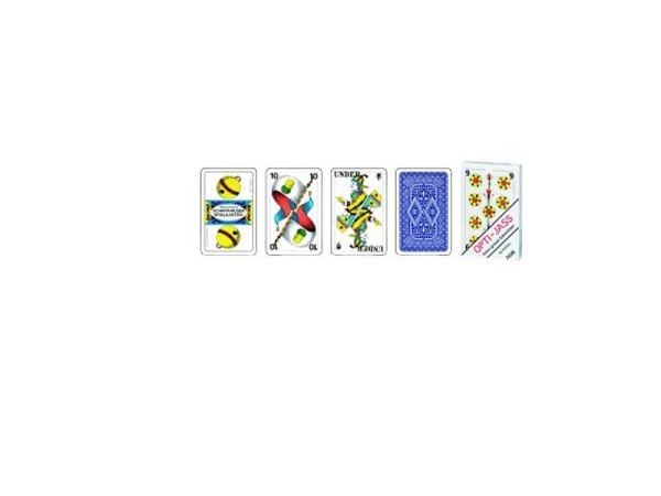 Spiel Kartenspiel Karten Jass Opti B Deutschschweizer Figuren