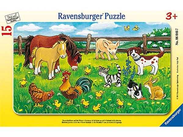 Puzzle Ravensburger Rahmenpuzzle Bauernhoftiere
