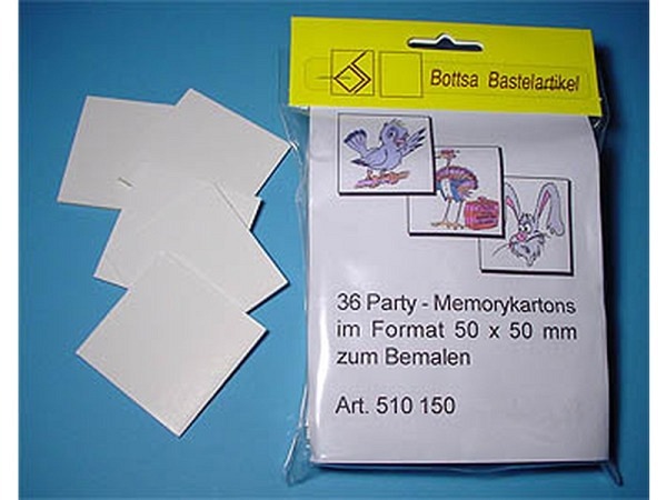 Spiel Memory Bottsa Blanko