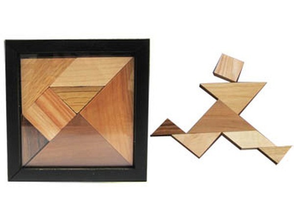Spielzeug Nef Tangram 12x12cm