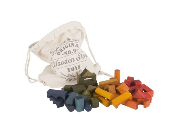 Spielzeug Wooden Story Rainbow Blocks XL