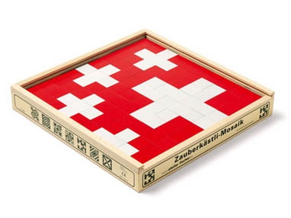 Spielzeug Mosaik Atelier Fischer Zauberkästli 100-teilig