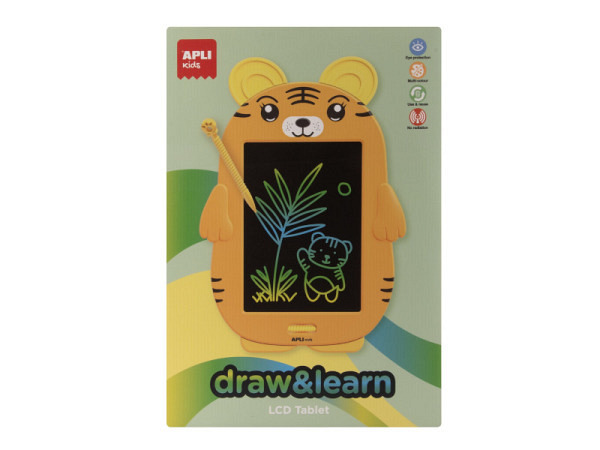 Zaubertafel Apli LCD Tafel Tiger