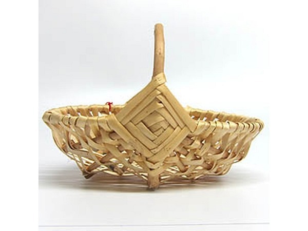 Korb Weiden-Schwinge 17x13x4Hcm hell