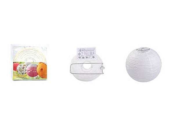 Lampe Rayher Papierlampion 30cm 