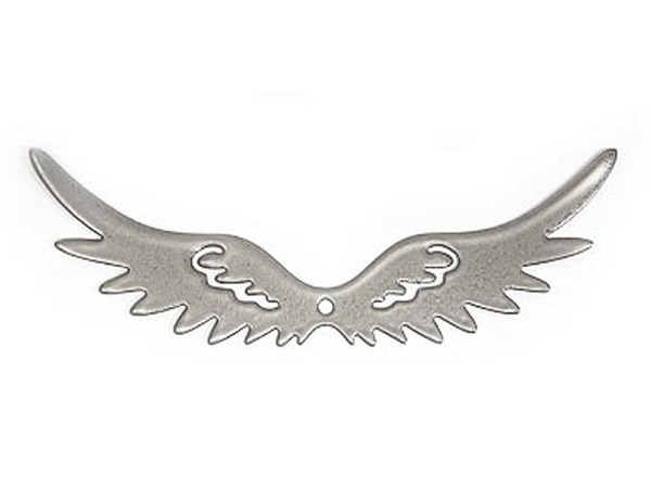 Deko Engelsflügel Metall 10x4,2cm