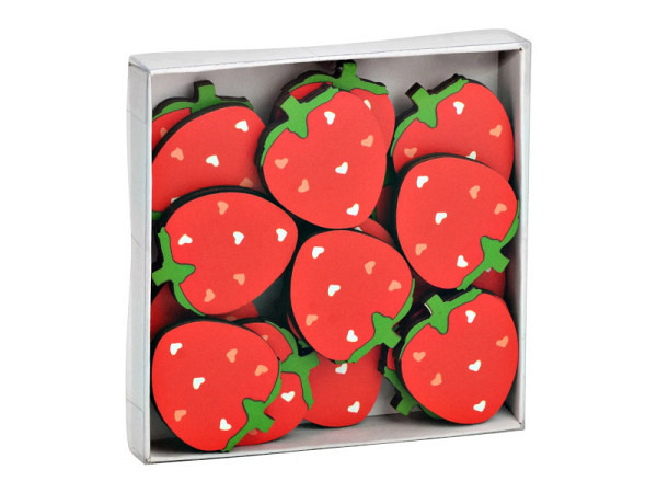 Streudeko Erdbeeren 18er Set