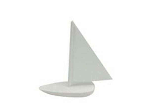 Deko Segelschiff weiss Grösse