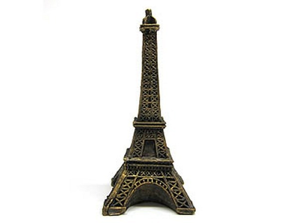 Deko Mini-Wahrzeichen Eiffelturm Freiheitsstatue